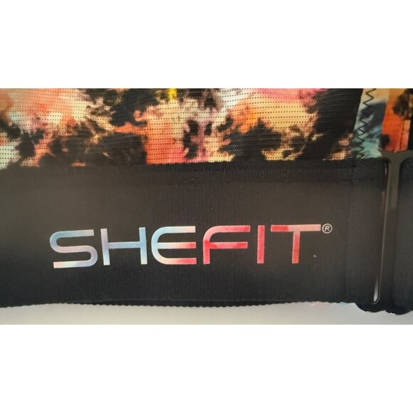 Shefit 3Luxe Womens 3XL Adjustable Sports Bra Front-Zip Medium Impact NWOT Bold - Picture 9 of 12